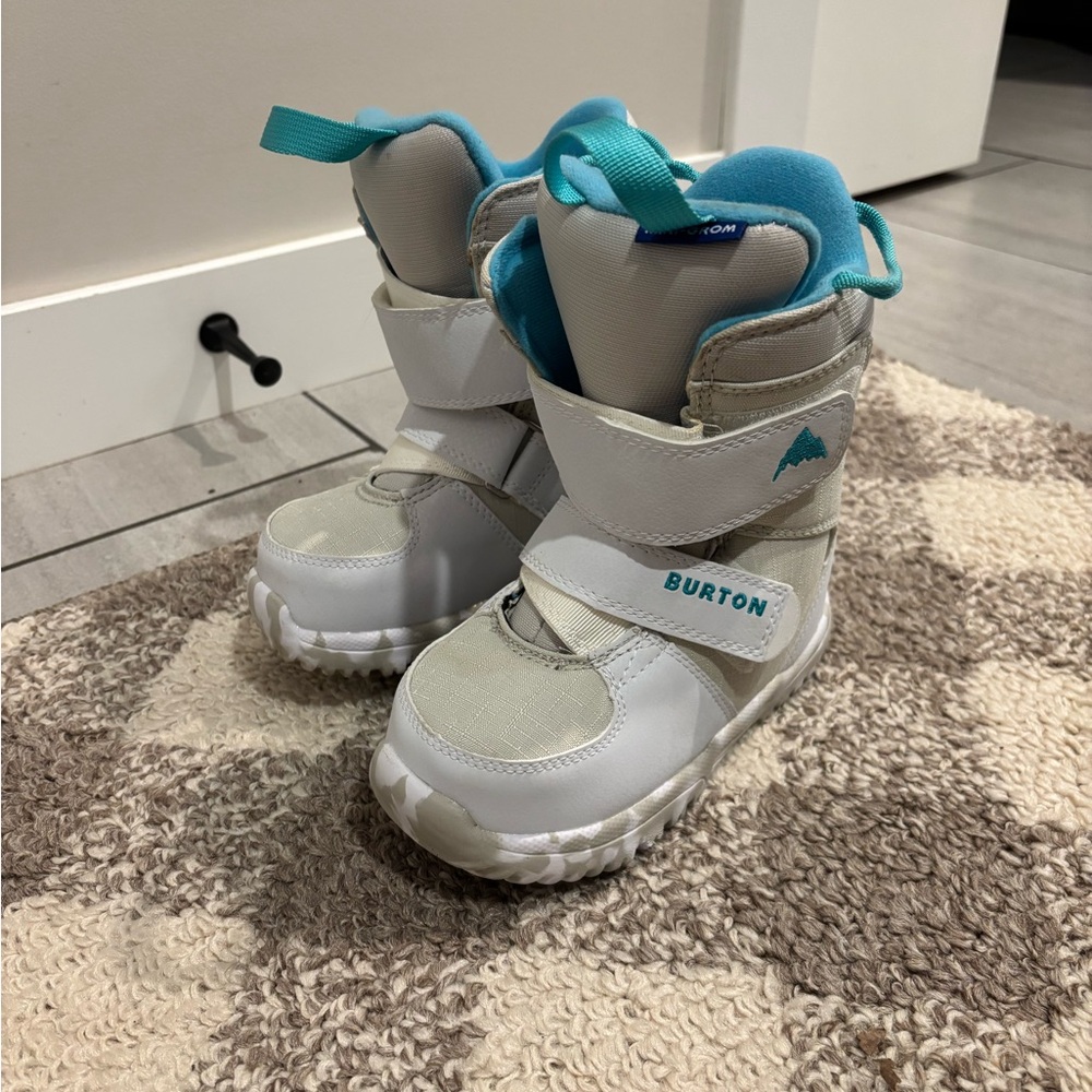 Burton gromm Snowboard boot - Gray and Teal